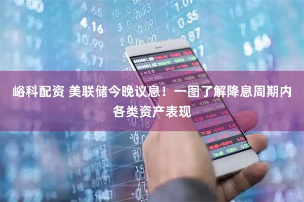 峪科配资 美联储今晚议息！一图了解降息周期内各类资产表现